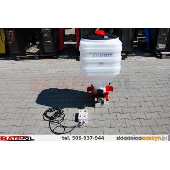 Siewnik poplonów 110L SIEWMET sterowany elektrycznie z mieszadłem  